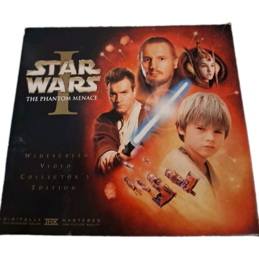 NIB Star Wars I The Phantom Menace Widescreen VHS Tape